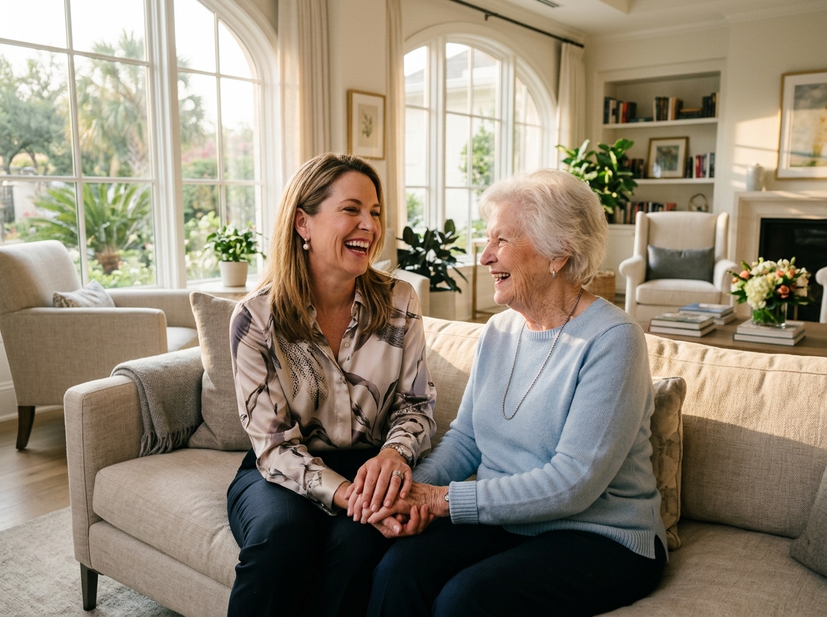 Amani Living Resident and Family Visit